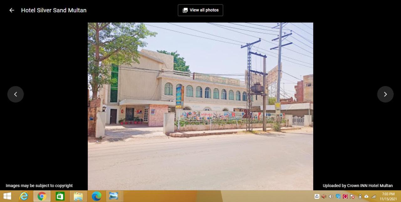 Hotel Silver Sand Multan Dış mekan fotoğraf